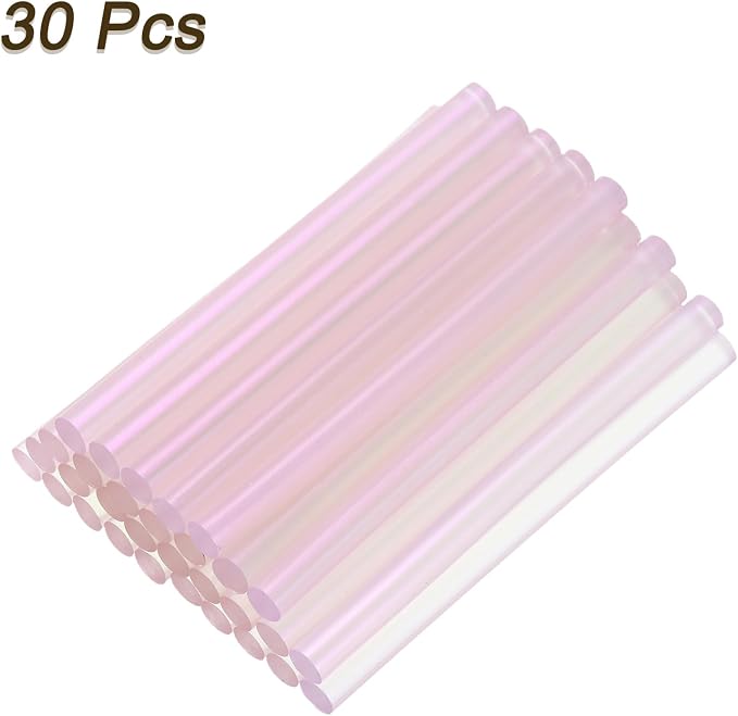 uxcell 30pcs 7mm x 100mm Mini Hot Glue Sticks - Image 3