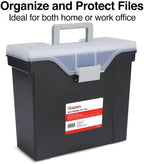 STAPLES Slim Portable File Tote, Letter Size - Image 4