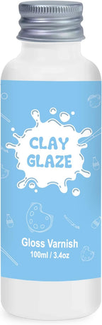 100ml Air Dry Clay Glaze, Air Dry Clay Varnish Can Not Only Used to Prevent by EIGTWEN