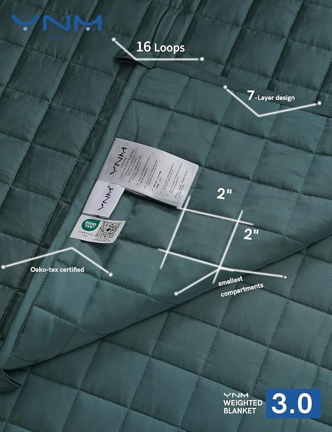 YnM Exclusive Cooling Weighted Blanket Rayon, Bed Blanket - Image 4
