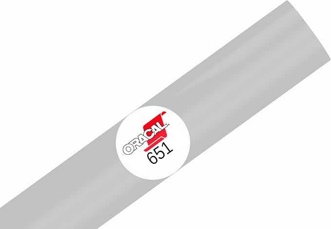 ORACAL 651 Glossy Permanent Vinyl 12 Inch x 15 Feet by Orafol