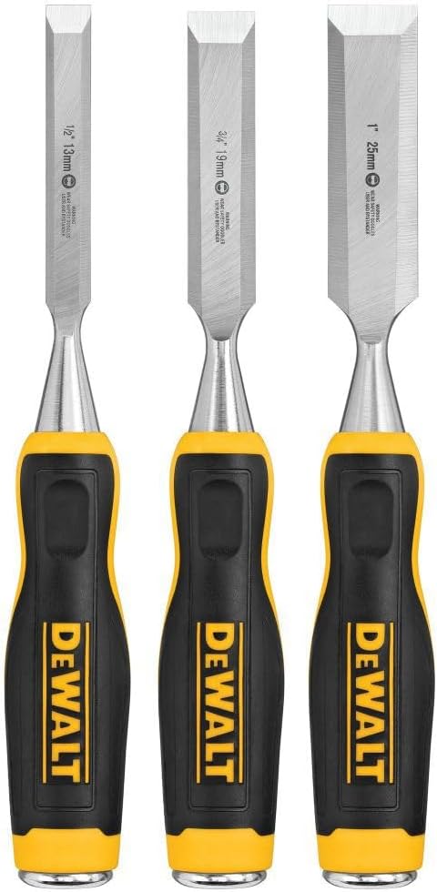 Dewalt Pro Wood Chisel Set 3 Piece by Unknown