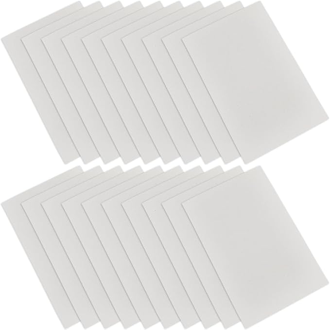 20Pcs 6x9 Inch 2MM Thick White Foam Paper Sheets Rectangle 3D High Density - Image 7
