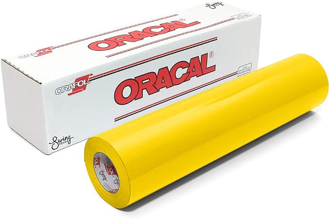 Oracal 651 Glossy Permanent Vinyl 12 Inch x 6 Feet by Orafol