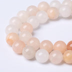 32PCS 12mm Natural Pink Aventurine Gemstone Beads Round Loose Spacer Stone Beads - Image 2