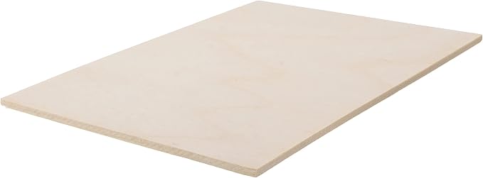 Mandala Crafts Baltic Birch Plywood Board 3x5 Inches - Image 3