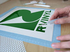 ORACAL 951 Foliage Green Gloss Permanent Adhesive Vinyl Roll - Image 4