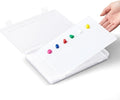 Nuanchu 1 Set Handy Glass Oil Paint Palette Included 10.2 x 6.8 x 1.2 Inches by Nuanchu