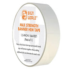 1.5" MAX Strength Banner Hem Double Sided Permanent Tape by AJSignWorld