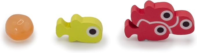 Stonemaier Games: Finspan Upgrade Pack | Squishy Eggs and Wooden Fish Tokens | - Image 2
