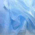 Valentina Textile Inc, Sparkle Crystal Sheer Organza Fabric Shiny by VALENTINATEXTILEINC
