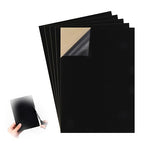 5PCS Black Felt Sheets with Self-Adhesive Backing, Soft Felt Fabric, Durable by Unknown