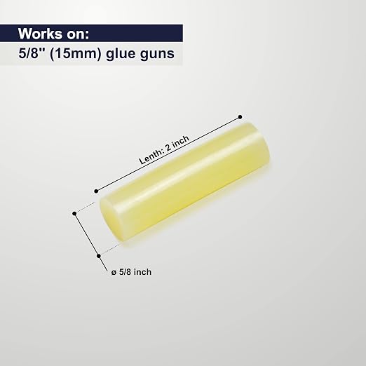 ASA Hot Melt Glue Sticks for Glue Gun – 5/8" x 2" - Image 5