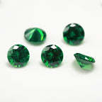 Round Colors Cubic Zirconia Loose Stones 1-12mm 5# Red Ruby Synthetic Blue 113# - Image 3