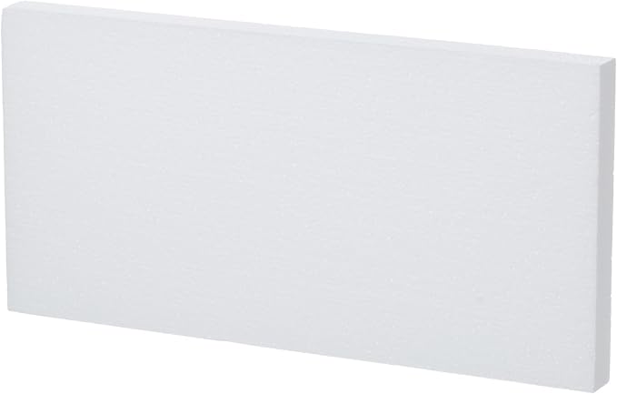Crafare 4 Pack Craft Foam Blocks 14X7X1in Polystyrene Brick Rectangle - Image 5