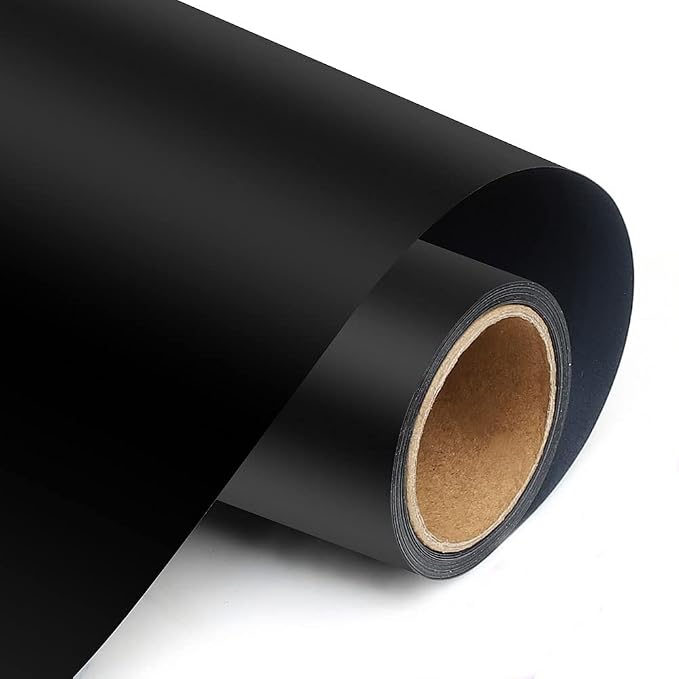 TransWonder Black Heat Transfer Vinyl by TransWonder
