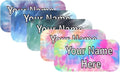 Personalized Waterproof Name Labels Press and Stick Custom Name Stick on by GILBIN