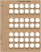Dansco US Roosevelt Dime Coin Album - Image 6