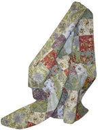 Greenland Home Blooming Prairie Quilted Patchwork Throw - Image 5