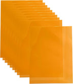 Transparent PVC Faux Leather Sheets, Glossy Waterproof Clear Vinyl Fabric - Image 3