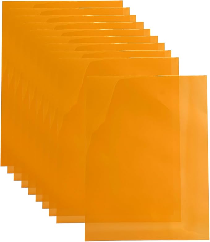Transparent PVC Faux Leather Sheets, Glossy Waterproof Clear Vinyl Fabric - Image 3