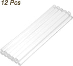 uxcell Mini Hot Glue Sticks for Glue Gun 11mm x 200mm Clear 12pcs - Image 3
