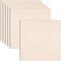 AWIZOM 6 Pack Basswood Sheets for Crafts-24 x 24 x 1/8 Inch- 3mm Thick Plywood by AWIZOM