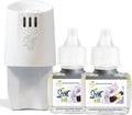 Scent Fill 100% Natural Lavender Vanilla Plug in Air Freshener, Scented Oil Refills, 2 Refills + Diffuser