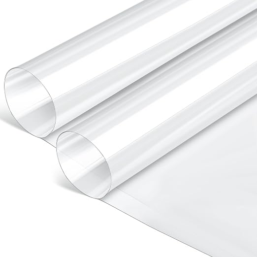 Beeveer Polycarbonate Clear Plastic Sheet 2 Pcs 48" x 96" Flexible Plastic by Beeveer