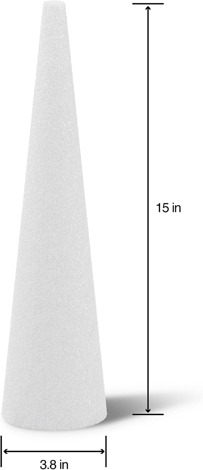 FloraCraft CraftFōM Cone White - Image 2