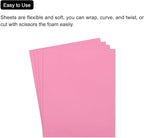 MECCANIXITY EVA Foam Sheets Pink 35.4 Inch x 19.7 Inch 2mm Thick Crafts Foam - Image 4