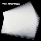 15 Pack Plastic Cutting Mats, Frosted Clear Flexible Kitchen Cutting Board - Image 5
