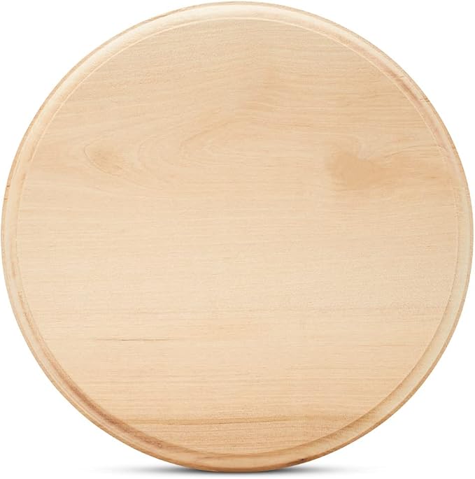 Unfinished Wooden Circles 8 inch, Charcuterie Board, by Woodpeckers by Woodpeckers