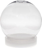 Creative Hobbies Pack of 6 4 Inch DIY Snow Globe Water Globe - Image 2