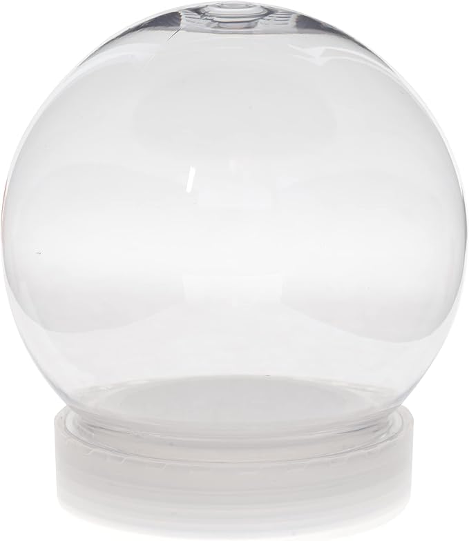 Creative Hobbies Pack of 6 4 Inch DIY Snow Globe Water Globe - Image 2