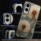 for Samsung Galaxy S25 Edge Case, Dandelion Stained Glass Pattern Glossy 2 in 1 - Image 5