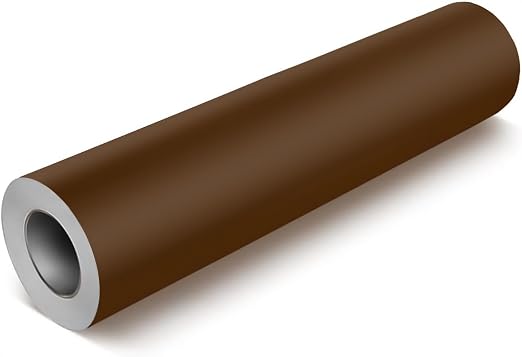 VViViD Brown Matte DECO65 Permanent Adhesive Craft Vinyl by VVIVIDVINYL