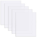 Zonon 5 Pcs Polycarbonate Clear Plastic Sheets by Zonon