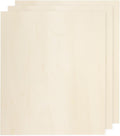 MECCANIXITY 3pcs Basswood Sheets 12 x 8.3 x 3/16 Inch Unfinished Wood Boards by MECCANIXITY
