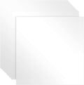 FSWCCK 25 Pcs 7.5mil 12 x 12 Inch Milky Translucent PET Blank Stencil Sheets by FSWCCK