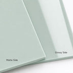 Sage Green Pastel Cast Acrylic Sheets 12x12 1/8" | Dual finish matte & glossy - Image 2
