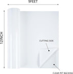 HTVVETUR HTV Vinyl Rolls Heat Transfer Vinyl - Image 2