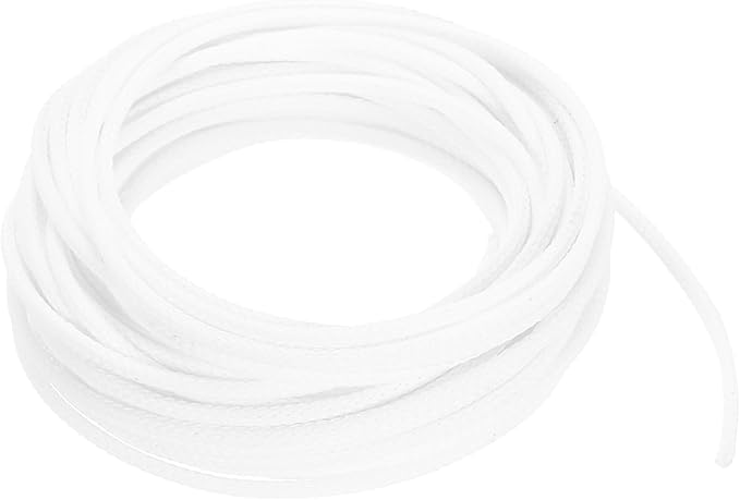uxcell PET Expandable Sleeving 25ft 1/8" White Cable Management Sleeve Cord by uxcell