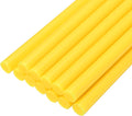 uxcell Mini Hot Glue Sticks for Glue Gun 7mm x 200mm Light Yellow 12pcs by uxcell