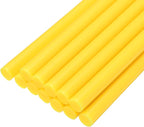uxcell Mini Hot Glue Sticks for Glue Gun 7mm x 200mm Light Yellow 12pcs by uxcell
