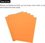 MECCANIXITY EVA Foam Sheets Orange 7.6 Inch x 5.9 Inch 2mm Thickness - Image 4