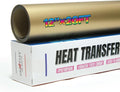 PU Heat Transfer Vinyl 12"×20ft Roll Gold – HTV by GIO-FLEXHTVFashionMask