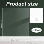 AHANDMAKER 25Pcs Clear Flexible Plastic Sheet, Modeling Projects, Picture Frames - Image 2
