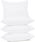 downluxe King Size Pillows Set of 4 – Premium Down Alternative Bed Pillows by Downluxe