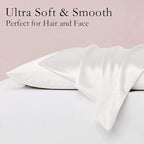 JOGJUE Silk Pillowcase for Hair and Skin 2 Pack 100% Mulberry Silk Bed - Image 2
